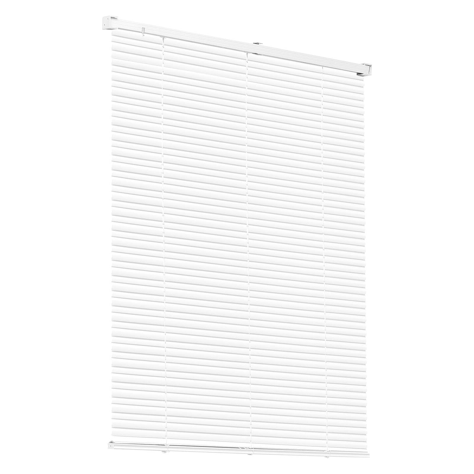 Mini Blinds 35" W X 48" H 1" Slat Cordless Horizontal Light Filtering Mini Blind_voghion.com